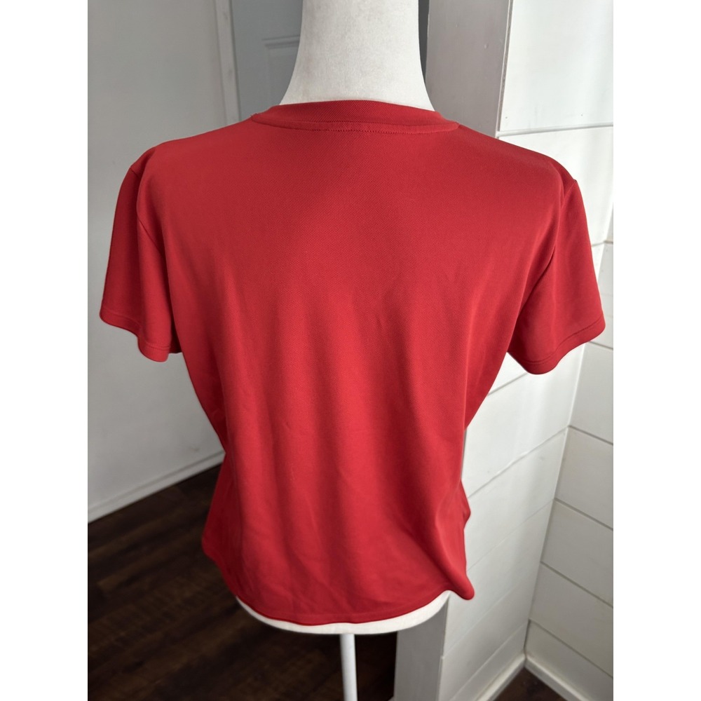 Arcteryx Shirt Womens‎ Medium Red Gorpcore Crew Neck Hiking Top Athletic Outdoor - Picture 3 of 10